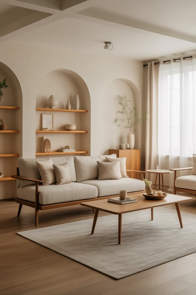 Low-Profile Furniture for a Relaxed Flow