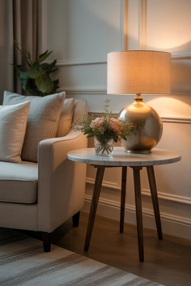 Side Table Flower Styling That Feels Intimate