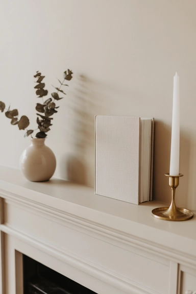 Avoid Overdecorating the Mantel Area