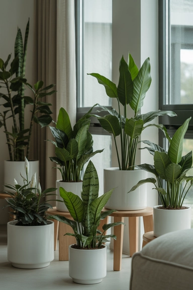 Limit Plant Variety to Maintain Visual Calm