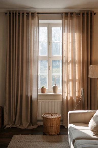  Using Curtains to Create Softness and Enclosure