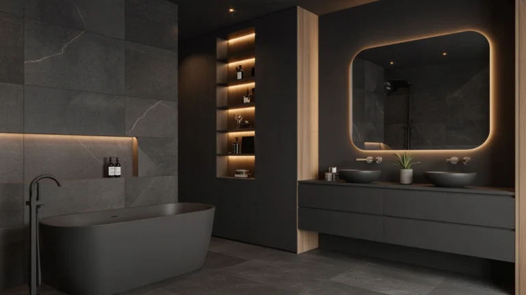Black Bathroom Decor Ideas