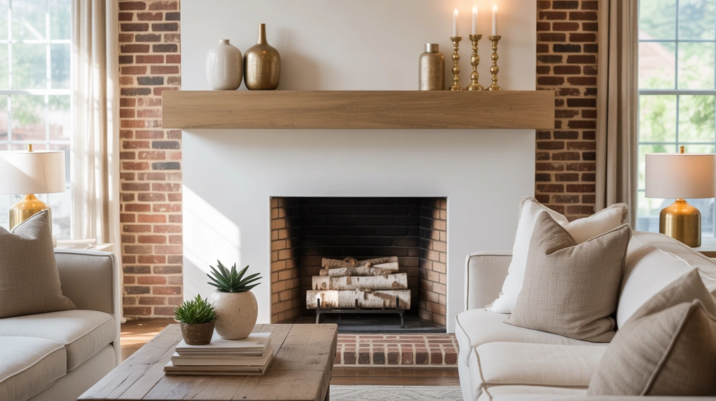 Brick Fireplace Makeover Ideas