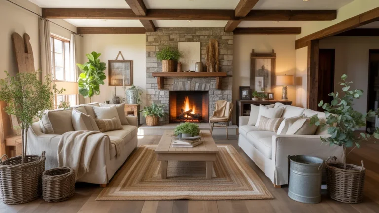 farmhouse family room ideas