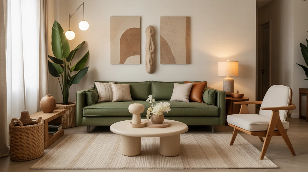Green Couch Living Room Ideas
