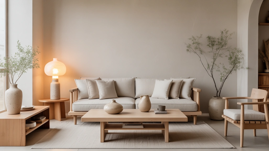 Japandi Living Room Design Ideas