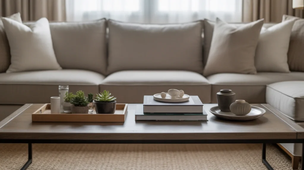 living room sofa table decor ideas