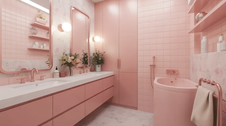 Pink Bathroom Decor Ideas