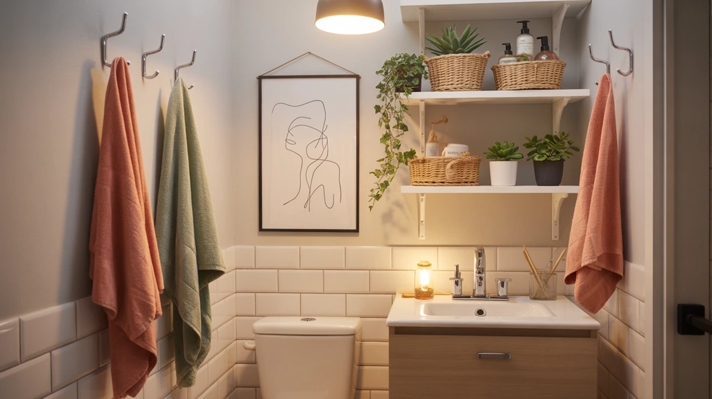 bathroom decor ideas on a budget