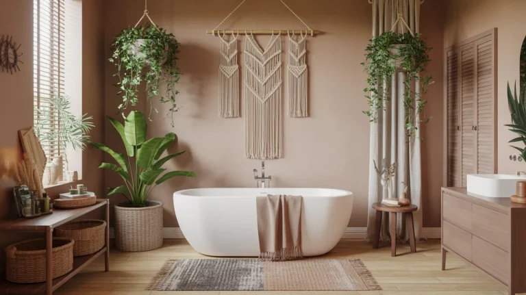 Bohemian Bathroom Decor Ideas
