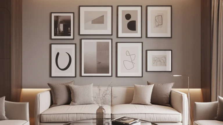gallery wall decor ideas for living room