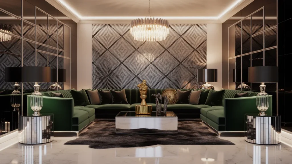glam living room decor ideas