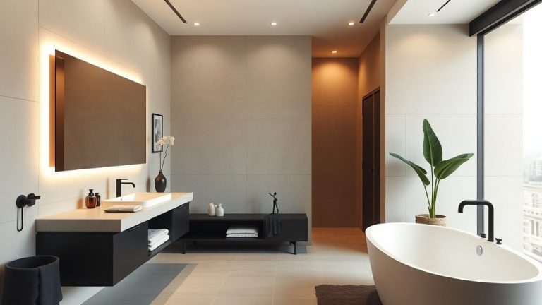 Modern bathroom design trends