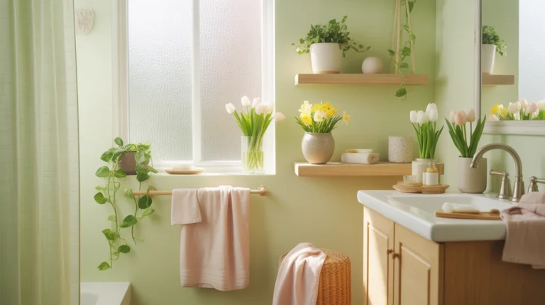 spring bathroom decor ideas
