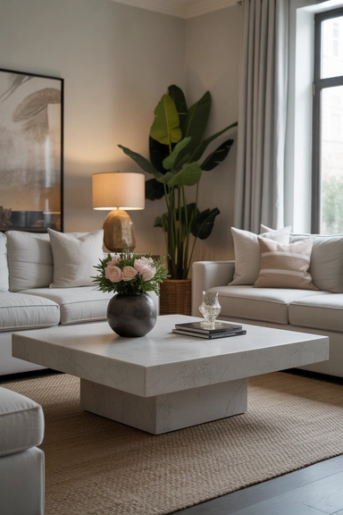  Centering the Room Around a Coffee Table With Presence