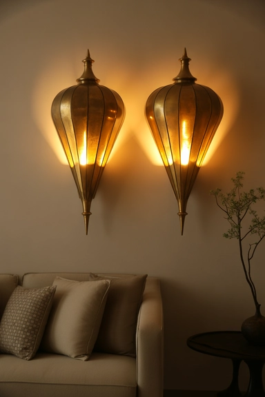 Display Sculptural Wall Lighting