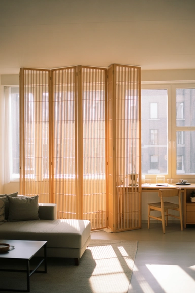 Separating Open Areas Using Temporary and Movable Dividers