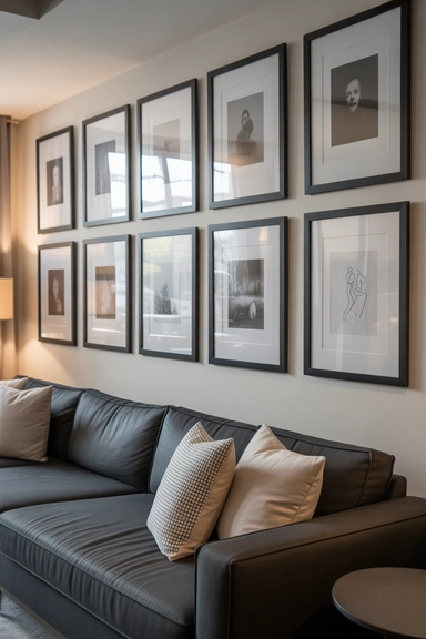 Creating a Focal Point With a Gallery Wall