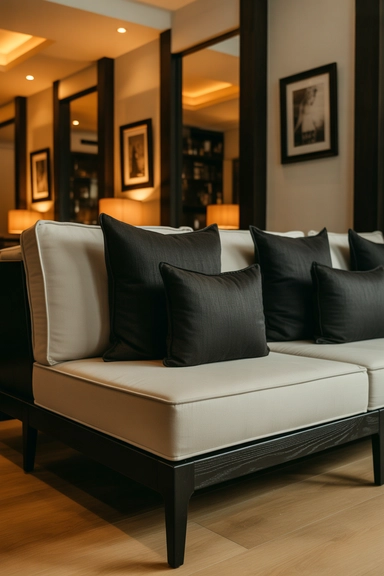 Using Dark Accents to Create Depth Without Making the Room Feel Heavy