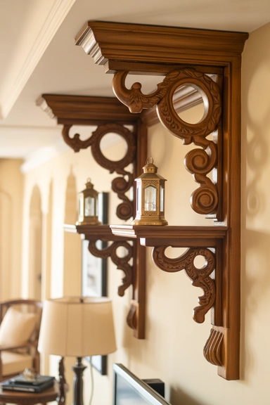 Integrate Wooden Brackets and Corbels
