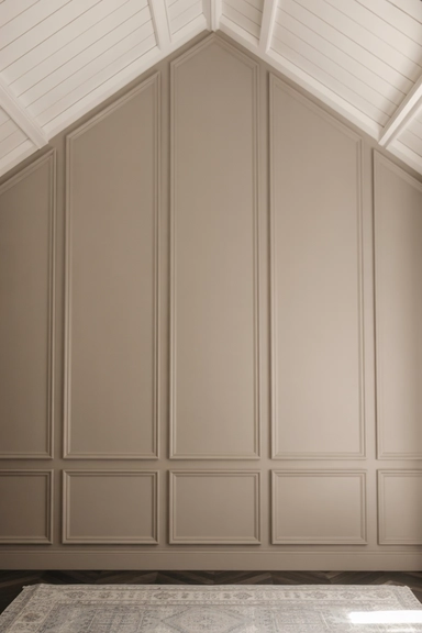 Introduce Wall Paneling for Grand Structure