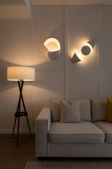  Using Lighting to Open the Room, Not Crowd It