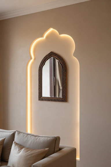 Create Arched Wall Frames for Soft Royalty