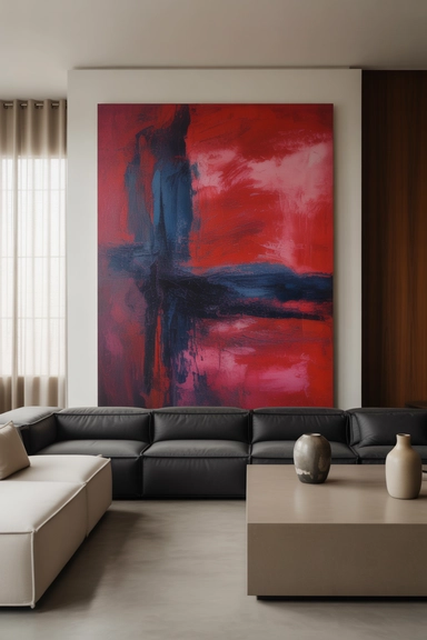 Using One Statement Piece to Anchor the Entire Room