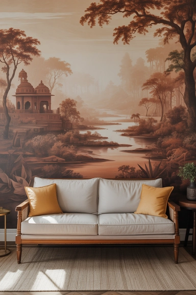 Use Mural-Style Artwork for Cultural Depth