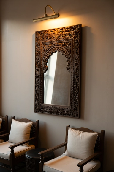  Combine Mirror and Carving for Royal Impact