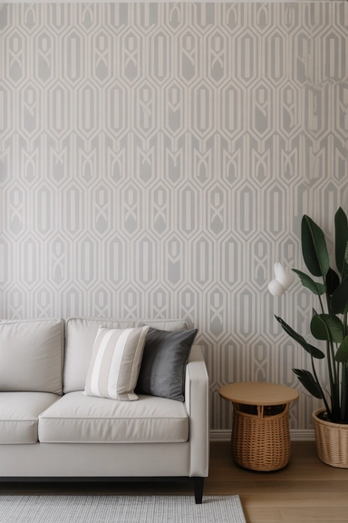 Rental-Friendly Living Room Decor Ideas Using Removable Wall Treatments