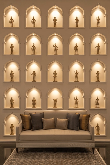 Style Wall Niches With Royal Symmetry
