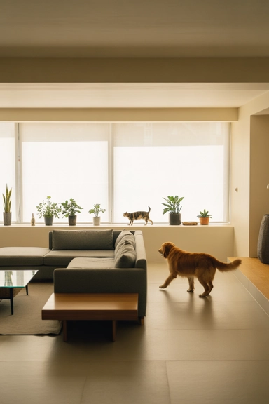 Design Furniture Layouts With Pet Movement in Mind