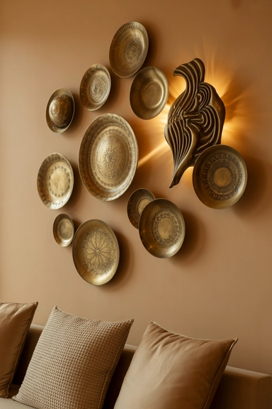 Introduce Brass and Metal Wall Accents