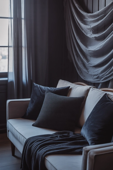  Use Textiles to Add Gothic Softness