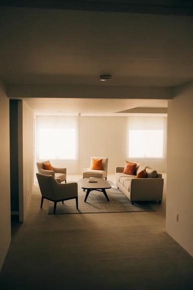 Improving Flow by Reworking Furniture Placement, Not Buying More Decor