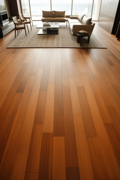 Keep the Floor Visually Continuous