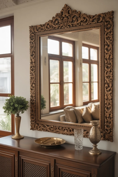 Use Traditional Mirrors to Expand Space