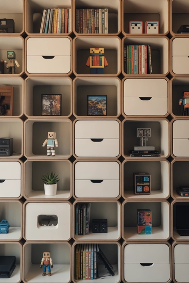 Add Interactive Display and Storage Elements