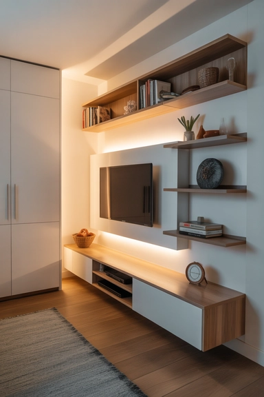Integrate Built-In or Slim Storage Solutions