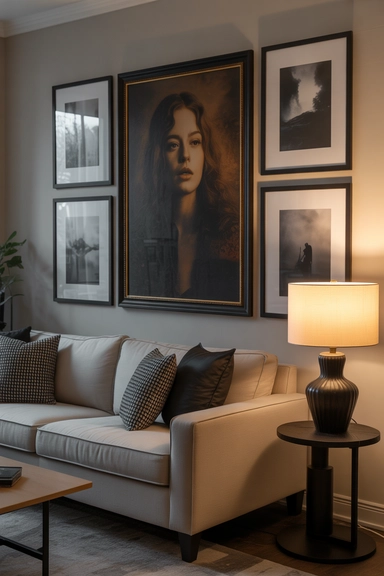 Use Wall Art to Suggest Mystery