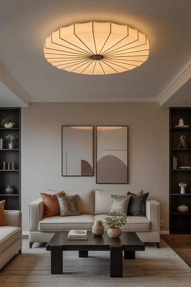 Using a Statement Light Fixture to Establish Visual Hierarchy