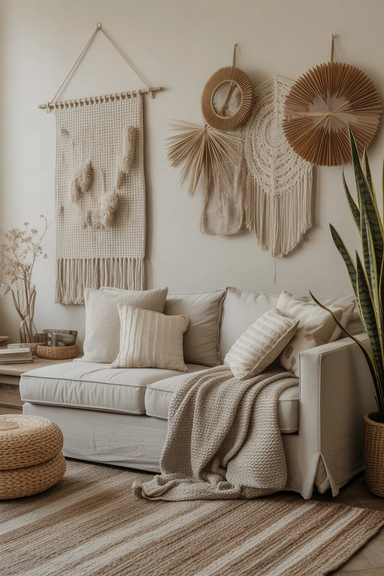 Relying on Texture Instead of Bright Color for Visual Interest