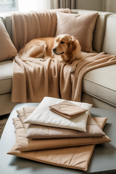 Add Washable Layers for Everyday Accidents