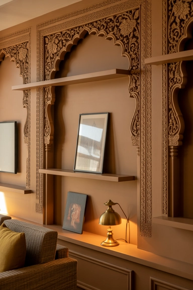  Create a Temple-Inspired Accent Wall