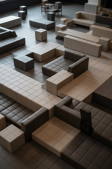 Use Modular Seating for a Buildable Feel